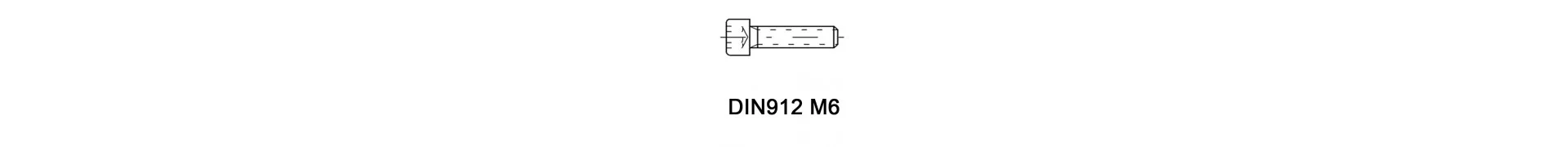 DIN912 M6