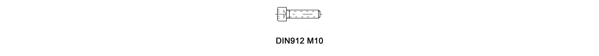 DIN912 M10
