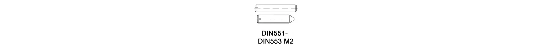 DIN551 - DIN553 M2