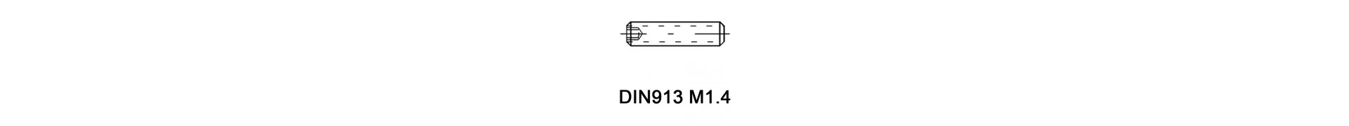 DIN913 M1.4