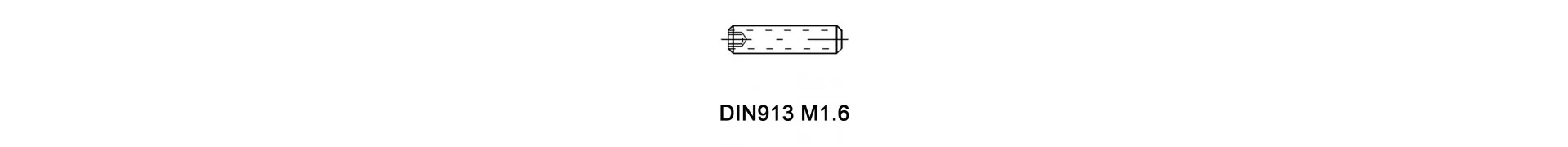 DIN913 M1.6